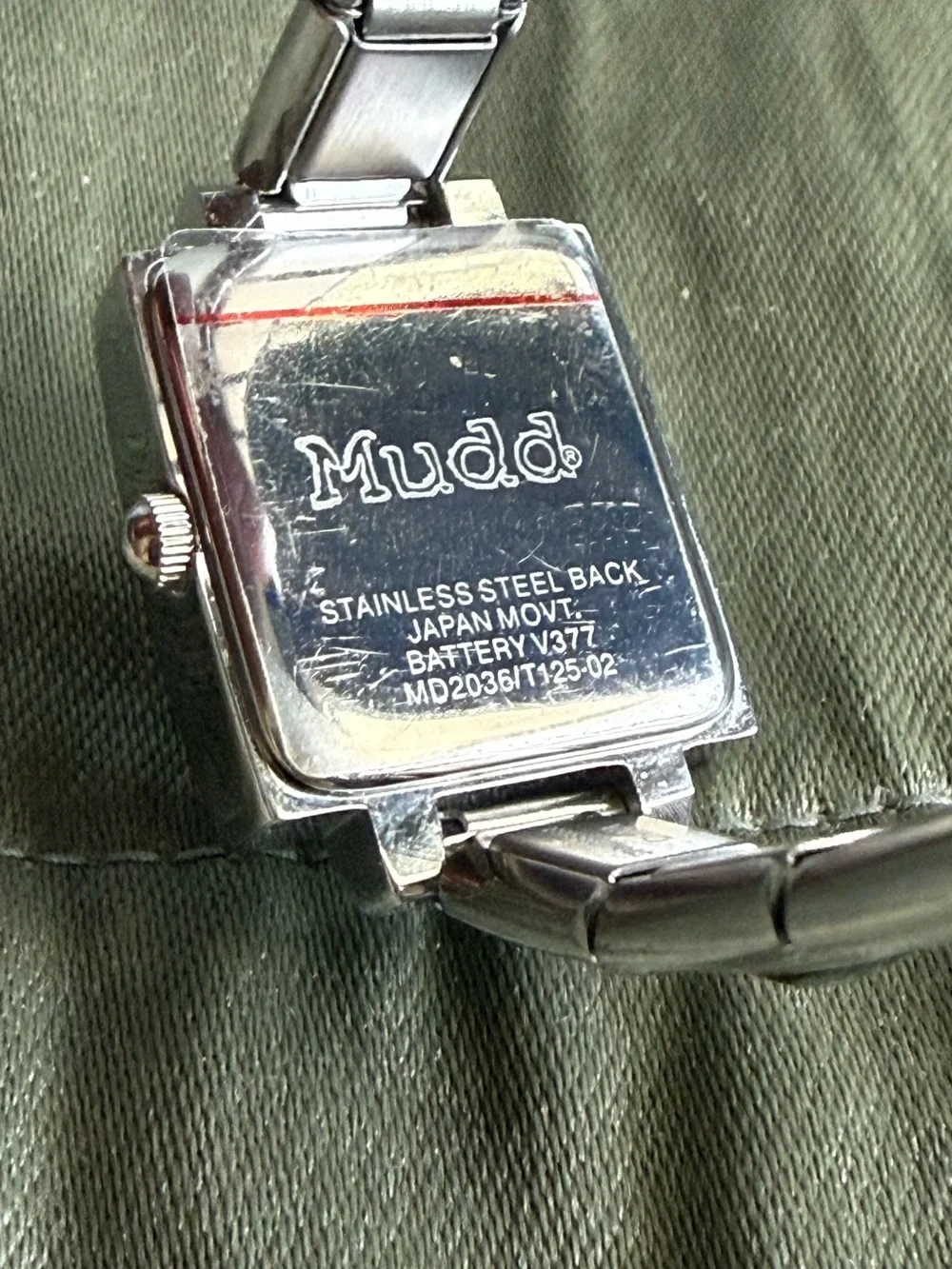 Mudd square watch